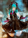 Vocaloid Hatsune Miku Villain Ver. Little Devil Cosplay Costume