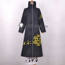 One Piece Trafalgar Law Coat 2 years later Cosplay Costumes