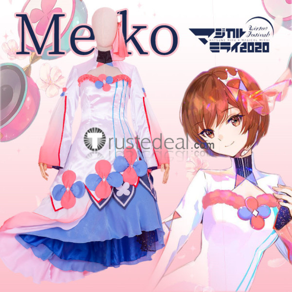 Vocaloid Magical Mirai 2020 Meiko Winter Festival Cosplay Costume