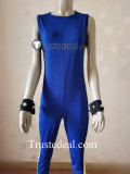 Street Fighter 5 Chun Li Alpha Blue Cosplay Costume