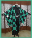 Kimetsu no Yaiba Demon Slayer Tanjiro Kamado Zenitsu Agatsuma Giyu Tomioka Kimono Cosplay Costumes