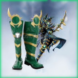 YuGiOh Dark Magician Dark Paladin Roboppy Cosplay Shoes Boots