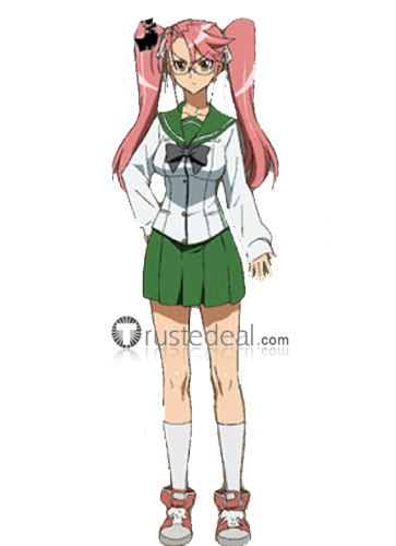 Highschool Of The Dead Rei Miyamoto Takagi Saya Girls Shool Uniforms