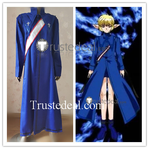 Tokyo Mew Mew Masaya Aoyama Blue Knight Blue Cosplay Costume