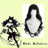 RWBY 7 Blake Belladonna Purple Long Black Cosplay Wigs