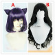 RWBY 7 Blake Belladonna Purple Long Black Cosplay Wig