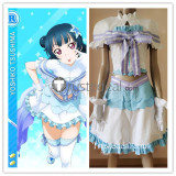 LoveLive Sunshine Aqours Koi ni Naritai AQUARIUM Yoshiko Ruby Chika Dia Riko Kanan Mari Cosplay Costumes