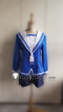 Fruits Basket Momiji Sohma Blue White Cosplay Costumes