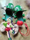 Mairimashita Iruma kun Clara Valac Horns Tail Cosplay Props Accessories