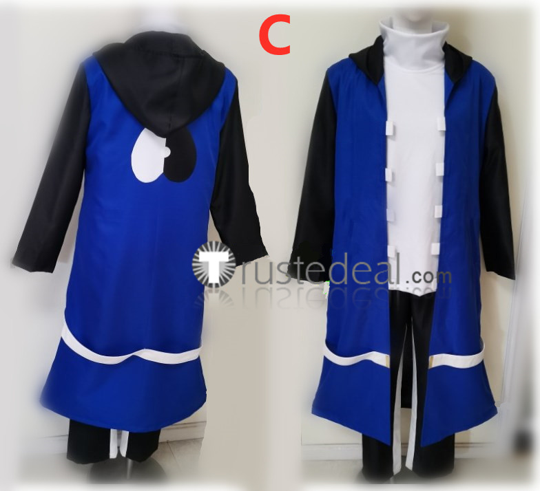 Undertale Epictale Epic Sans Professor Halloween Cosplay Costume