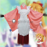 Miss Kobayashis Dragon Maid Kanna Kamui Tohru Maid Kimono Cosplay Costumes