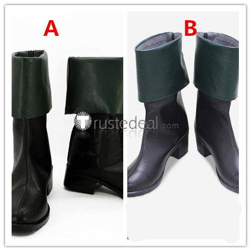 Neon Genesis Evangelion Misato Katsuragi Black Cosplay Shoes