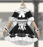 Yosuga no Sora Sora Kasugano White and Black Lolita Cosplay Costume