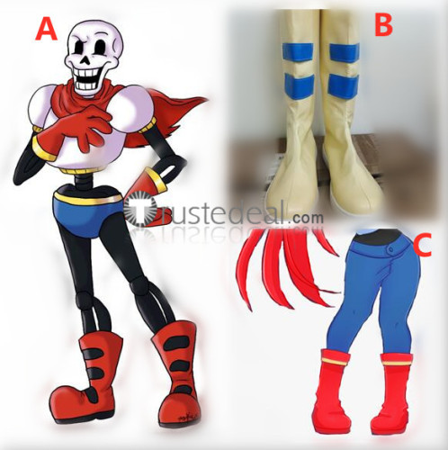 Undertale XTale Sans XSans Cross White Black Cosplay Costume