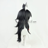 Vtuber Virtual YouTuber Ookami Mio Lize Helesta Saegusa Akina Suzuhara Lulu Black Silver Red Cosplay Wigs