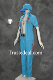 Persona 4 Ultimax Junpei Iori Blue Cosplay Costume