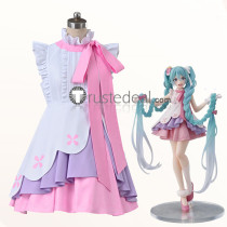 Vocaloid Hatsune Miku Rapunzel Version Wonderland Figure Cosplay Costume