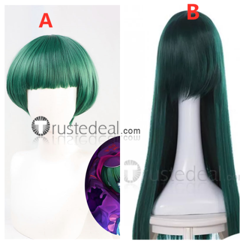 Re Zero kara Hajimeru Isekai Seikatsu Crusch Karsten Petelgeuse Romanee Conti Long Green Cosplay Wig