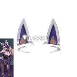 League of Legends LOL Ahri Coven Blonde Cosplay Wigs Ears