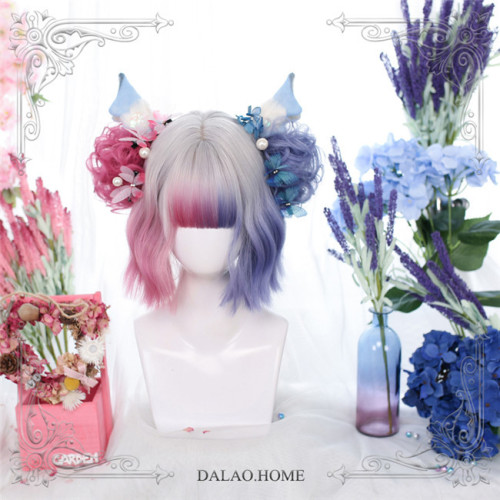 Dalao Home ~Color Split Lolita Wig