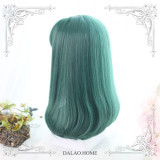 Dalao Home Cheryl Dark Green 40cm Lolita Wigs