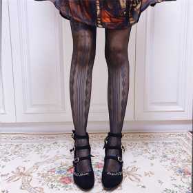 Ruby Rabbit ~Witch Thin Lolita Tights