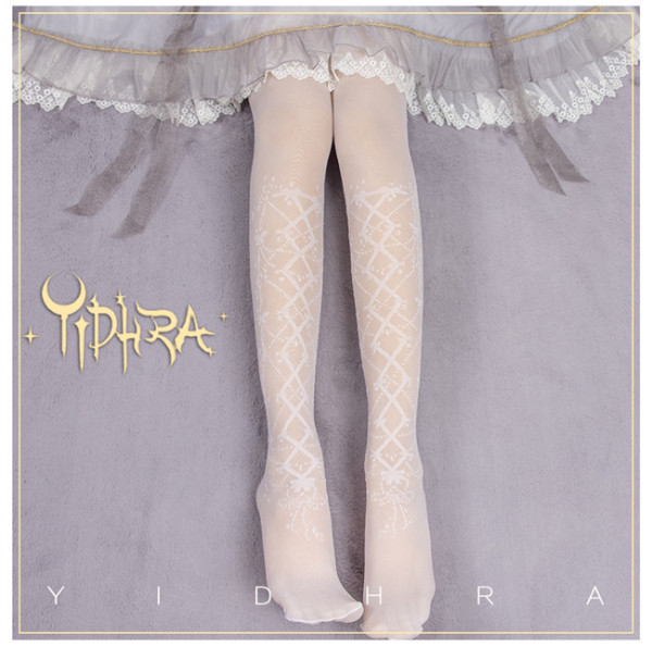 Yidhra Lolita ~The Butoh Invited by the Stars Lolita Above Knee Socks