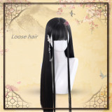 Dalao Home~Moss Long Straight Antique Hanfu Lolita Wig