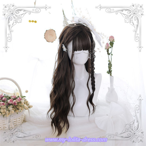 Yesterday~70cm Long Curls Water Ripple Lolita Wig