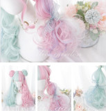 Alice Garden ~ Carousel Sweet Lolita Wig Set