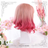 Dalao Home ~Raspberry Wine ~Sweet Short Lolita Wigs  - In Stock