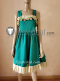 My Little Pony Bishoujo Fluttershy Green Dress Cosplay Costume 2