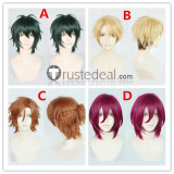 Ensemble Stars Enstars Madaru Mikejima Ibara Saegusa Mika Kagehira Arashi Narukami Blonde Red Green Cosplay Wigs