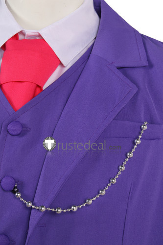 Tokyo Revengers Haruchiyo Sanzu Purple Cosplay Costume