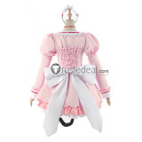 Nekopara Chocola and Vanilla Blue Pink Lolita Maid Cosplay Costumes