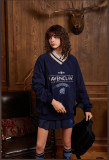 Kyouko & Harry Potter Co-signed Gryffindor Ravenclaw Hufflepuff Slytherin Oversize JK Academy Winter Hoodies