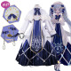 Vocaloid Hatsune Snow Miku 2021 Blue Cosplay Costume