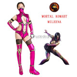 Mortal Kombat X Jade Mileena Kitana Sindel Skarlet Green Blue Pink Purple Red Bodysuit Cosplay Costumes