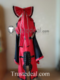 Touhou Project Koumajou Densetsu Reimu Hakurei Red Black Cosplay Costume