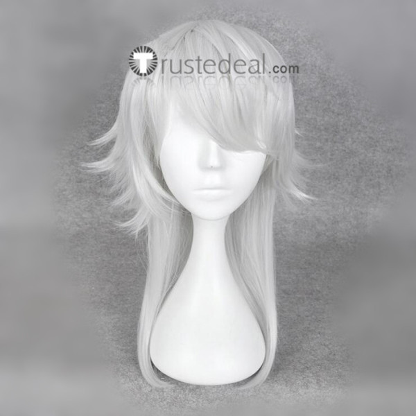 Psycho-Pass Makishima Shogo Silver White Cosplay Wig