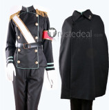 Vtuber Kanae Military Uniform Cape Cosplay Costume