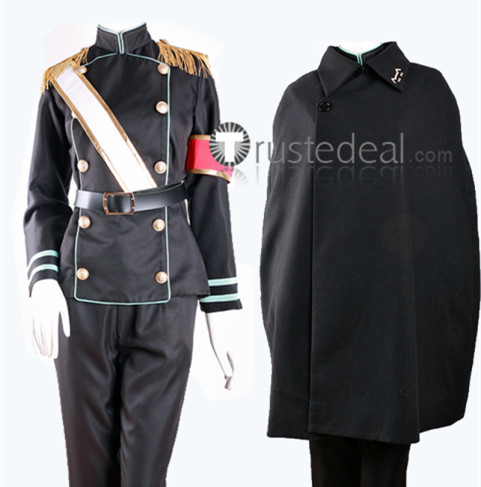 Vtuber Kanae Military Uniform Cape Cosplay Costume