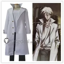 Psycho-Pass Makishima Shogo White Overcoat Cosplay Costume