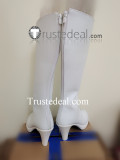 Soul Eater Eruka Frog Witch White Cosplay Shoes Boots