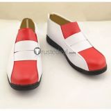 Pokemon Gold Ethan Lucas Kouki Lyra White Red Cosplay Shoes Boots