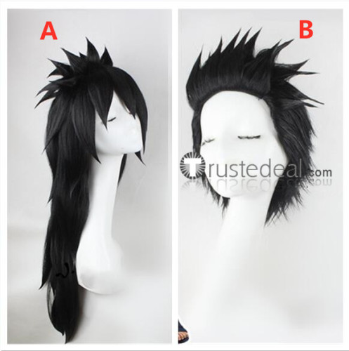 Naruto Madara Uchiha Asuma Sarutobi Black Styled Cosplay Wigs