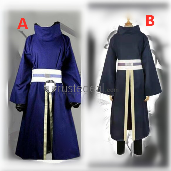 Naruto Obito Uchiha Blue Cosplay Costumes