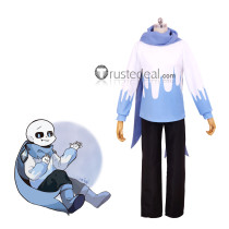 Undertale AU Dreamswap!Blue Blueberry Cosplay Costume