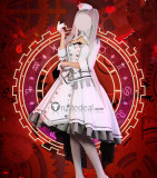 Date A Live Date A Bullet 2 White Queen Inverse Kurumi Tokisaki Sawa Yamauchi White Military Cosplay Costume