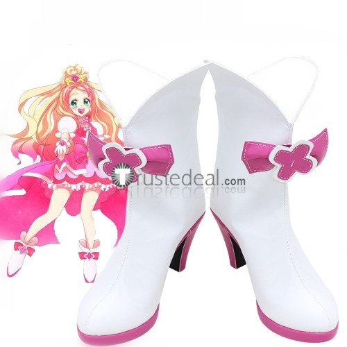 Pretty Cure Precure Amamiya Elena Cure Soleil Twinkle Cure Selene Cure Blossom Cure Flora Cosplay Boots Shoes